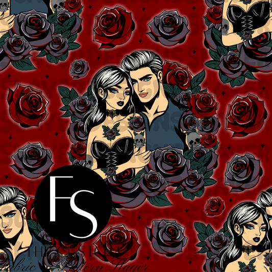 Dark Romance Lovers A - FABRICSLAYER