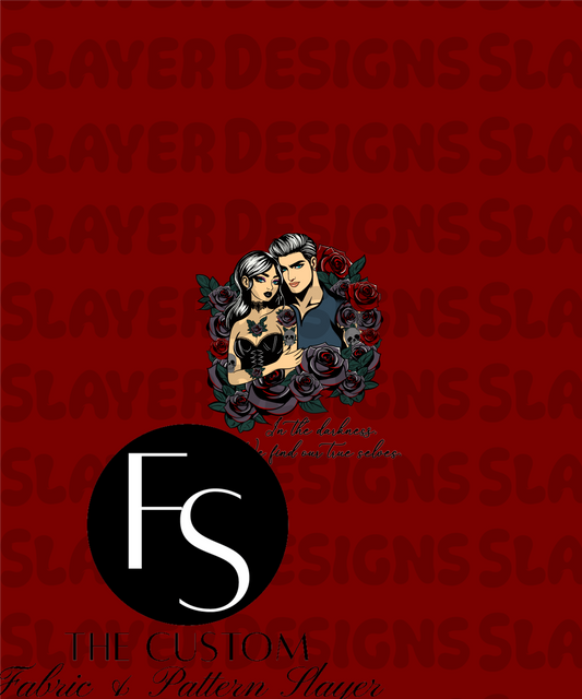 Dark Romance Lovers A-2 - FABRICSLAYER Panel