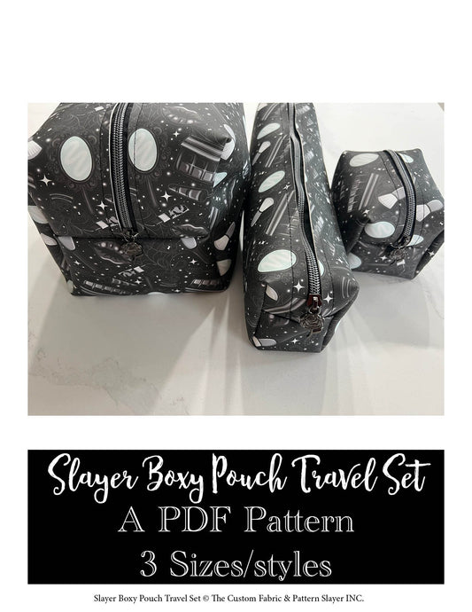 Slayer Boxy Pouch Travel Set