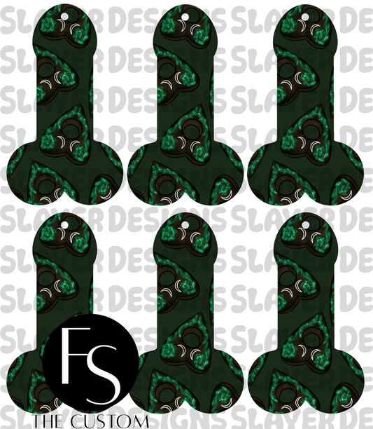 COCKMARK35 - Cut and Sew Bookmarks FABRICSLAYER - Preorder