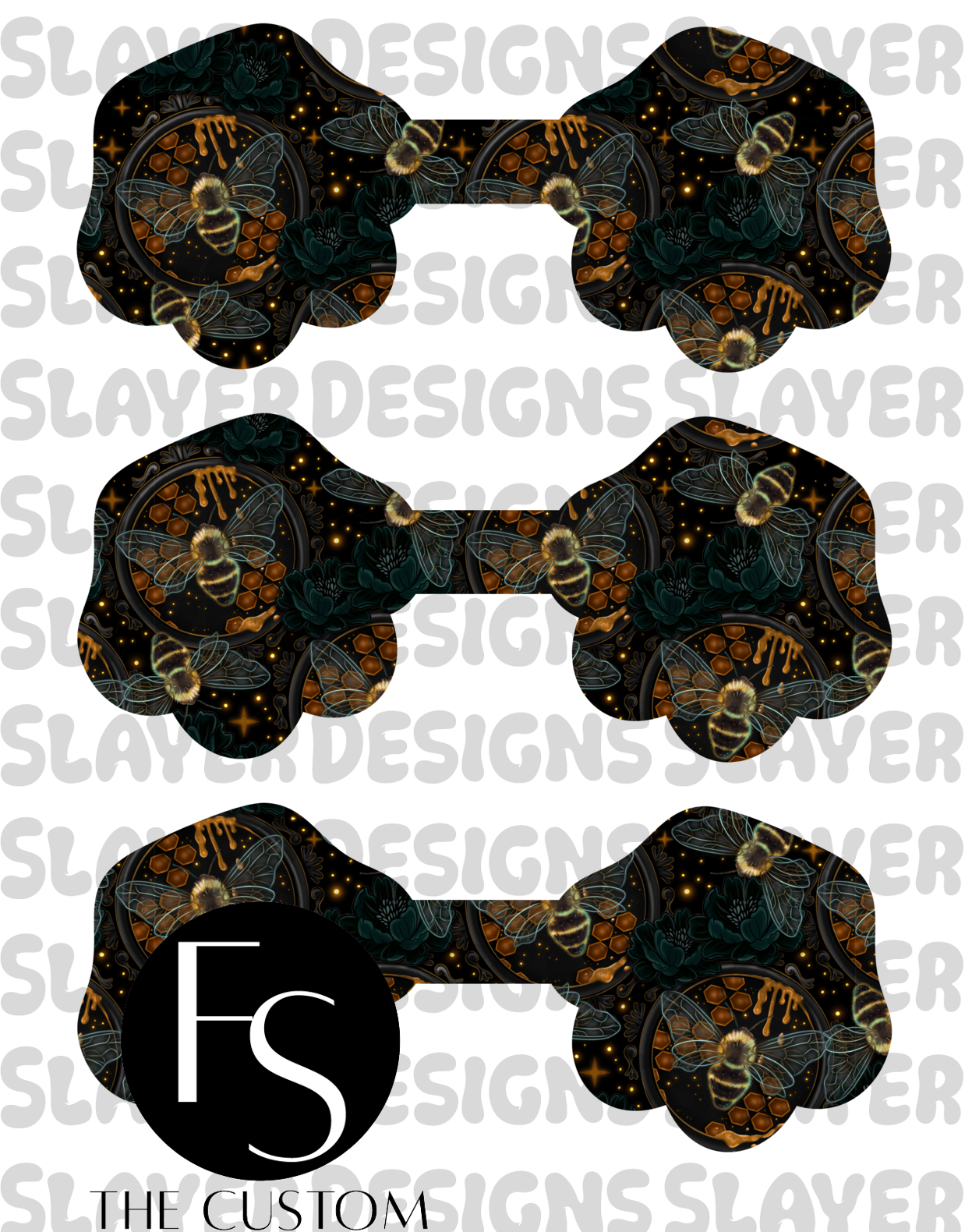 PAWCHAIN021 - Cut and Sew Keychains FABRICSLAYER - Preorder