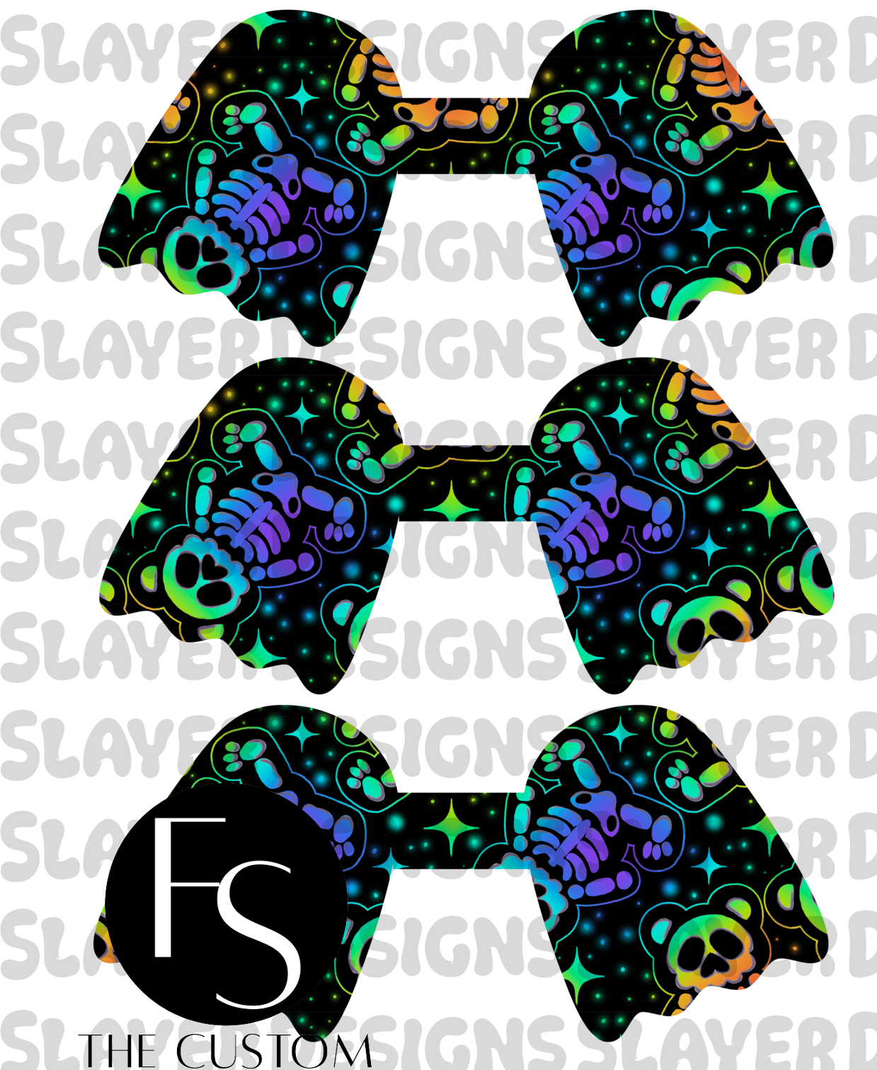 GHOSTCHAIN022 - Cut and Sew Keychains FABRICSLAYER - Preorder