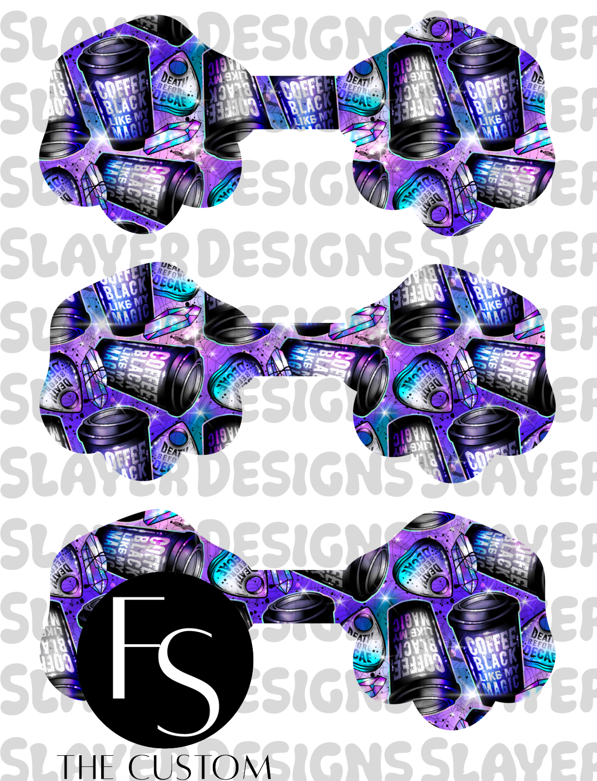PAWCHAIN024 - Cut and Sew Keychains FABRICSLAYER - Preorder