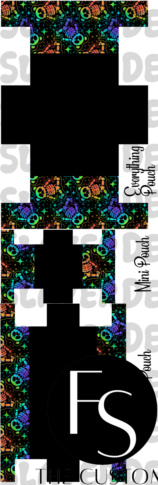 BOXYSET049 - Cut and Sew Boxy Pouch FABRICSLAYER - Preorder
