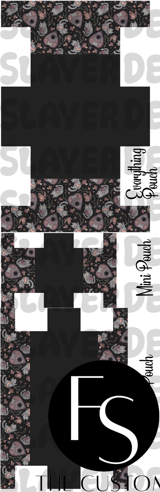 BOXYSET050 - Cut and Sew Boxy Pouch  FABRICSLAYER - Preorder