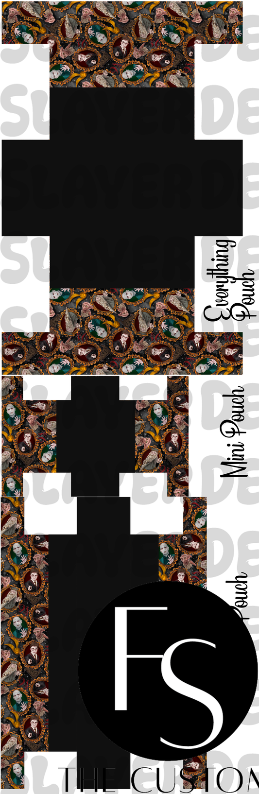 BOXYSET051 - Cut and Sew Boxy Pouch  FABRICSLAYER - Preorder