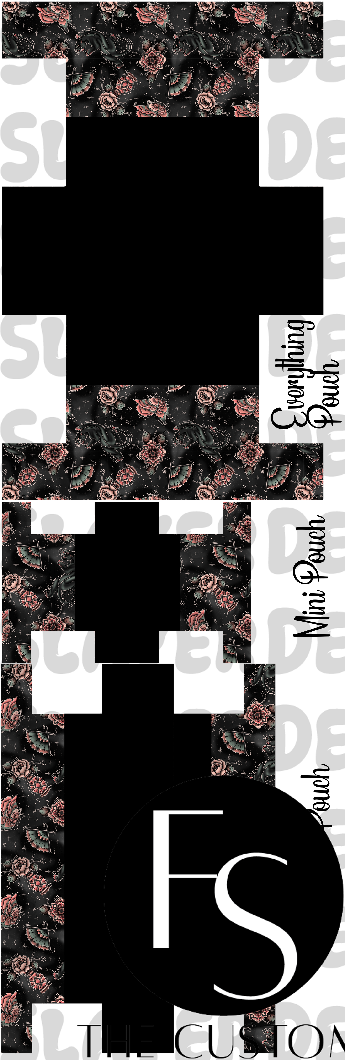 BOXYSET054 - Cut and Sew Boxy Pouch  FABRICSLAYER - Preorder