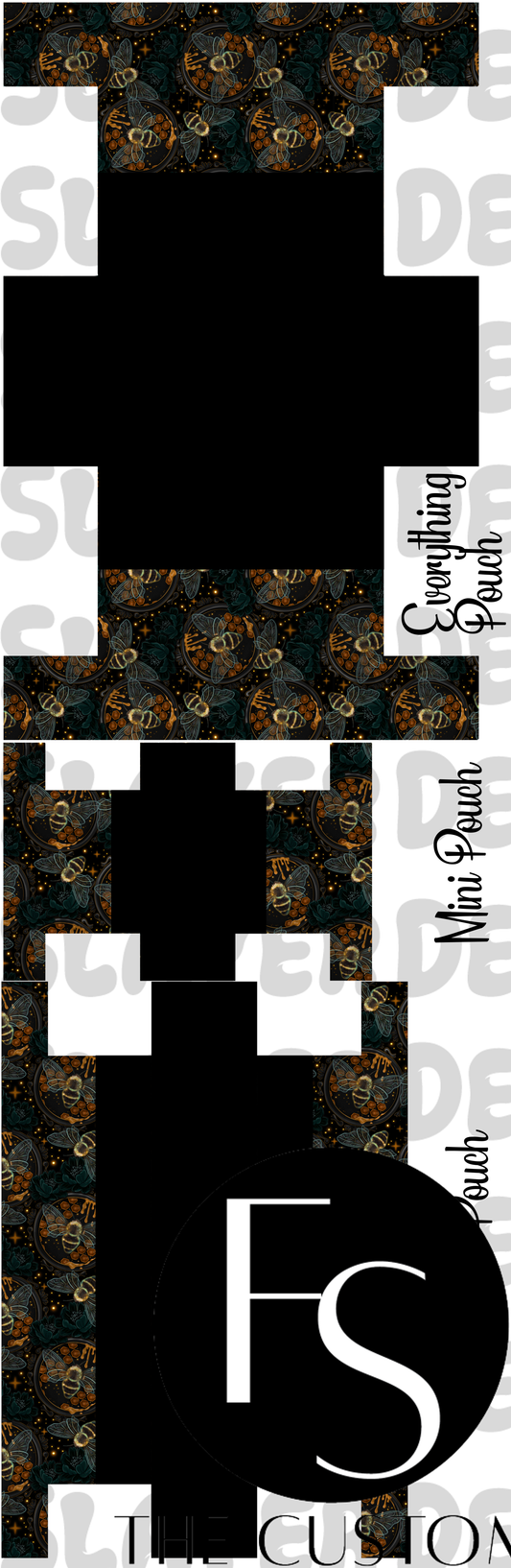 BOXYSET057 - Cut and Sew Boxy Pouch  FABRICSLAYER - Preorder