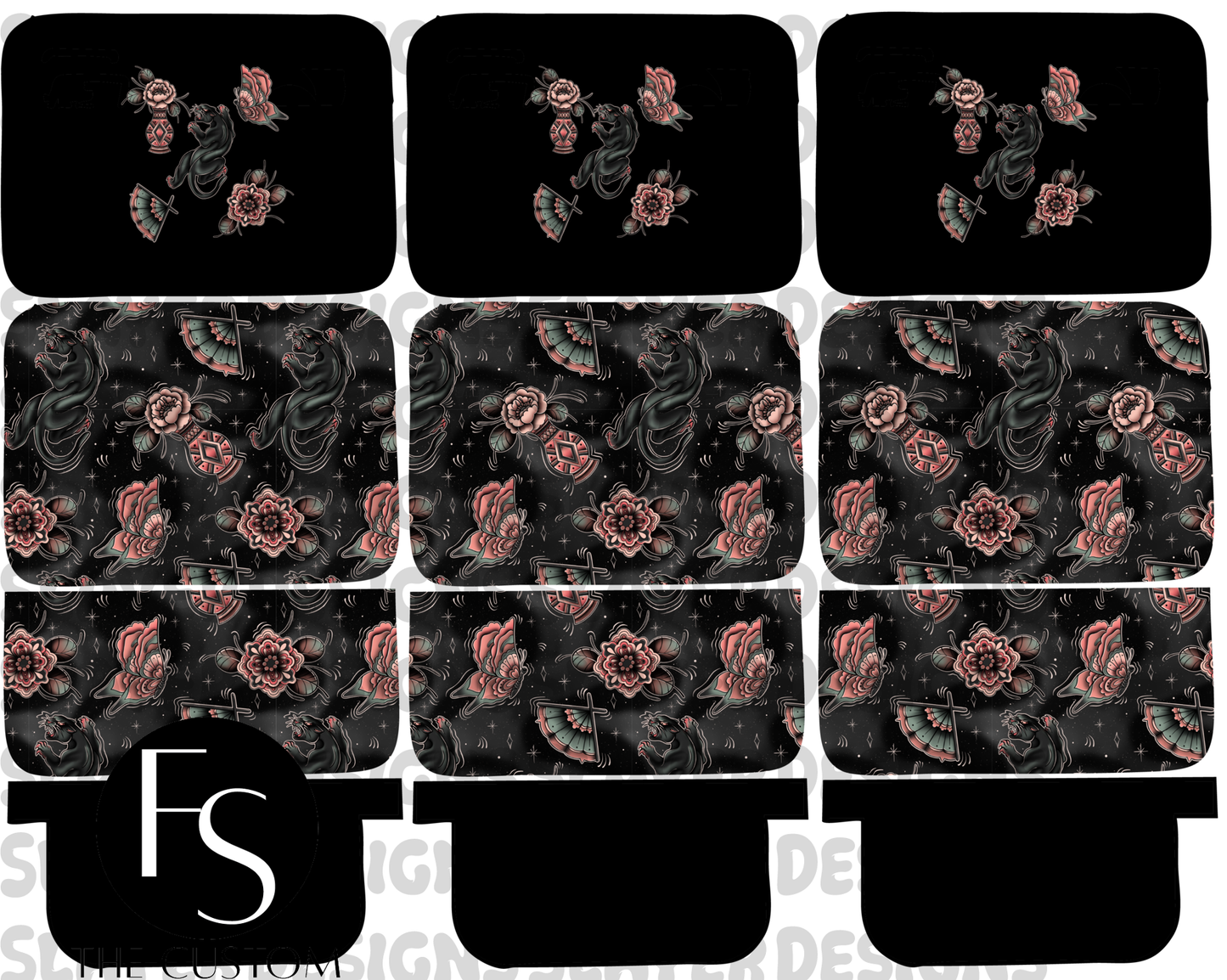 CARD027 - Cut and Sew Card Wallet FABRICSLAYER - Preorder