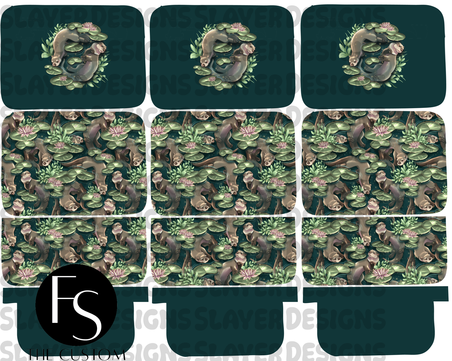 CARD032 - Cut and Sew Card Wallet FABRICSLAYER - Preorder