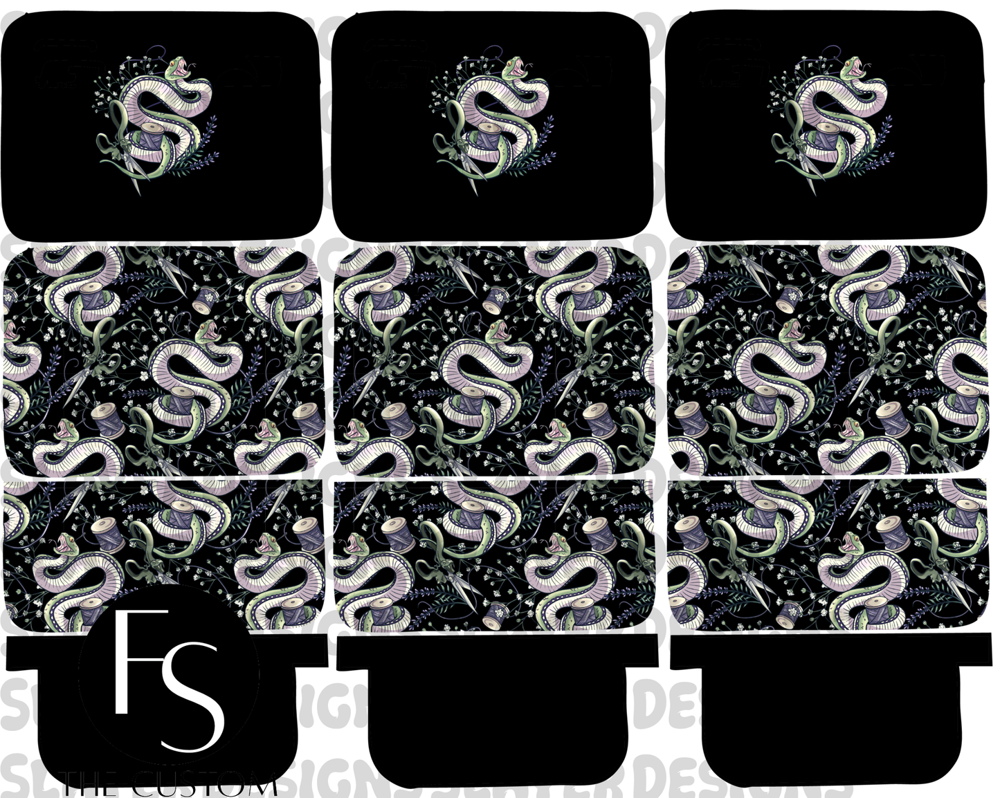 CARD035 - Cut and Sew Card Wallet FABRICSLAYER - Preorder