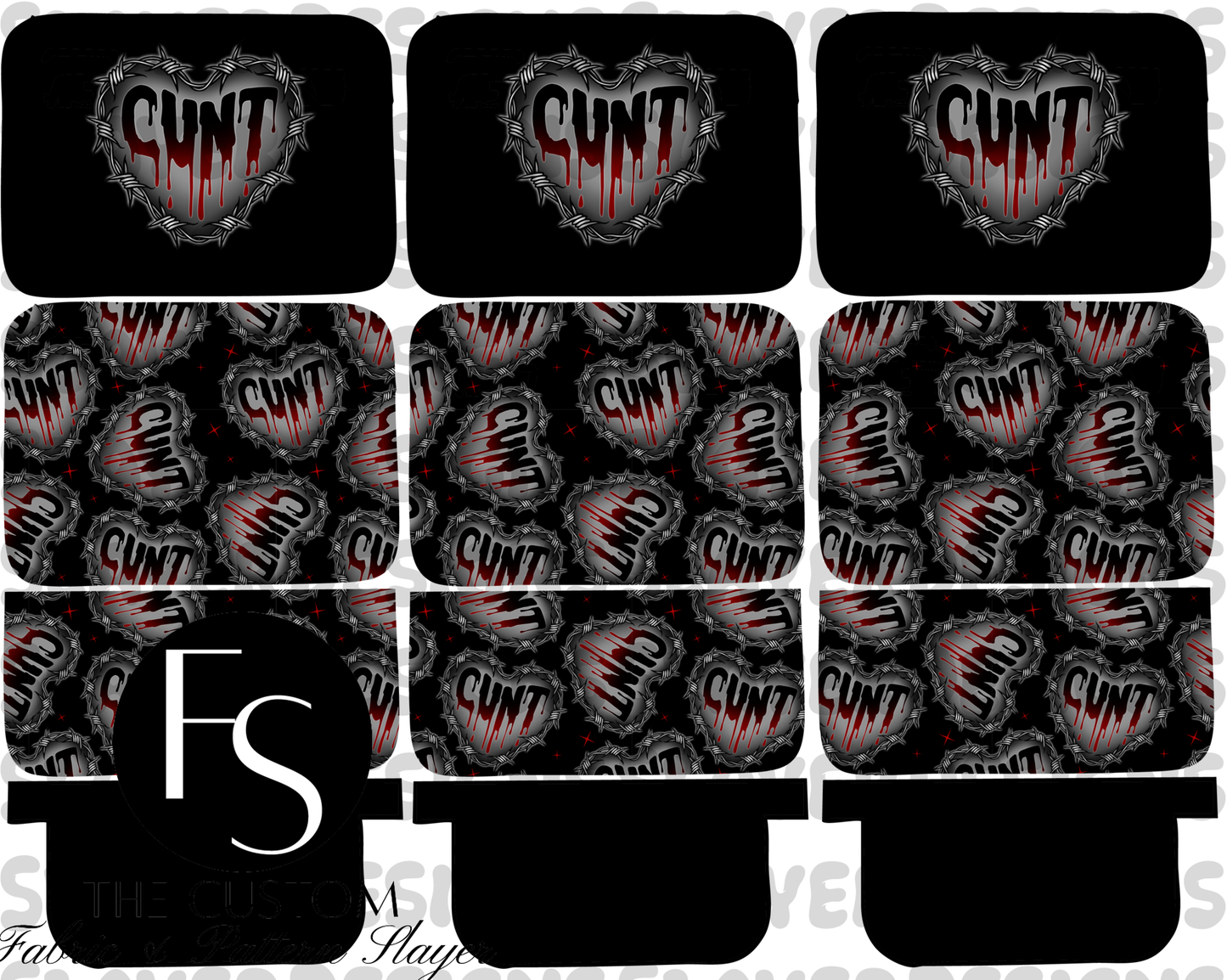 CARD039 - Cut and Sew Card Wallet FABRICSLAYER - Preorder