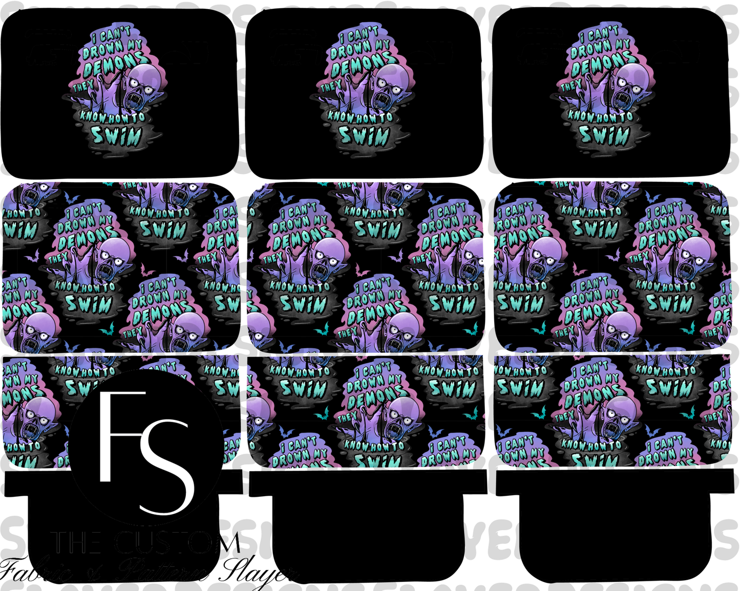 CARD045 - Cut and Sew Card Wallet FABRICSLAYER - Preorder