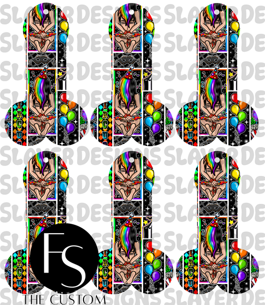 COCKMARK43 - Cut and Sew Bookmarks FABRICSLAYER - Preorder