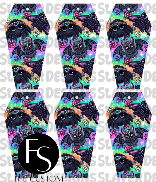 COFFINMARK57 - Cut and Sew Bookmarks FABRICSLAYER - Preorder