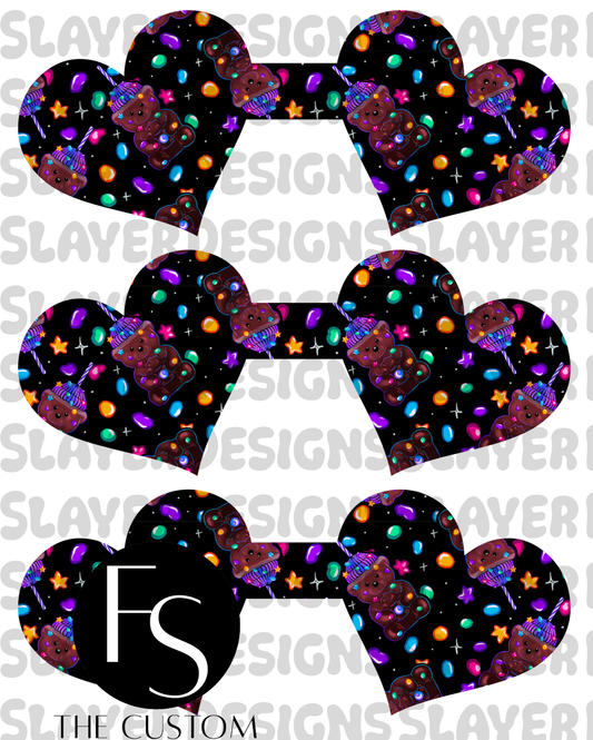 HEARTCHAIN009 - Cut and Sew Keychains FABRICSLAYER - Preorder