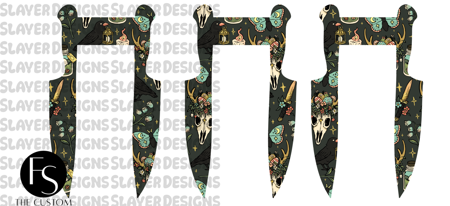 KNIFECHAIN009 - Cut and Sew Keychains FABRICSLAYER - Preorder