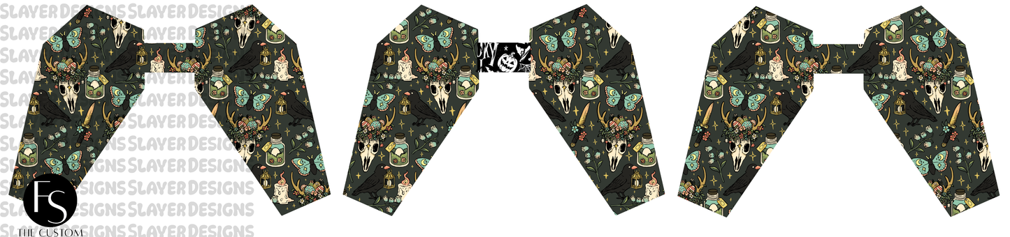 COFFINCHAIN023 - Cut and Sew Keychains FABRICSLAYER - Preorder