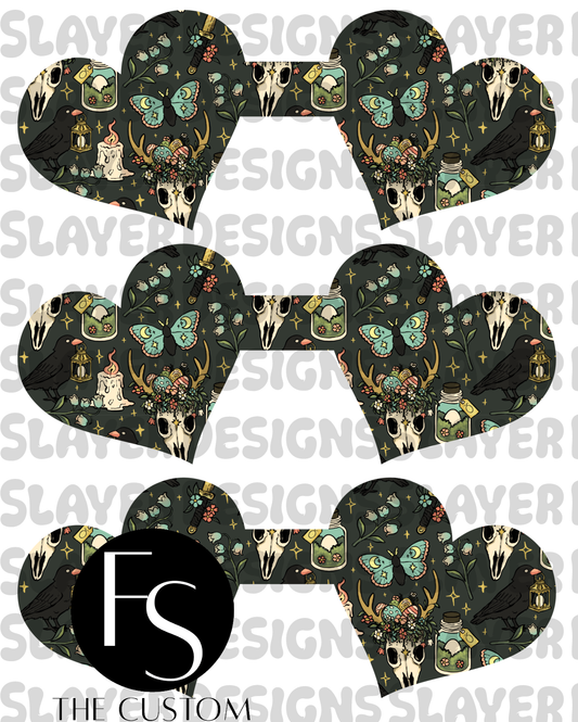 HEARTCHAIN011 - Cut and Sew Keychains FABRICSLAYER - Preorder
