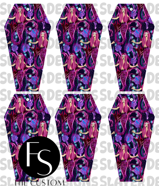 COFFINMARK48 - Cut and Sew Bookmarks FABRICSLAYER - Preorder