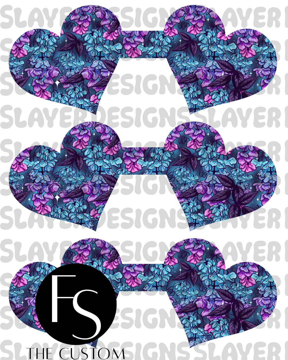 HEARTCHAIN012 - Cut and Sew Keychains FABRICSLAYER - Preorder