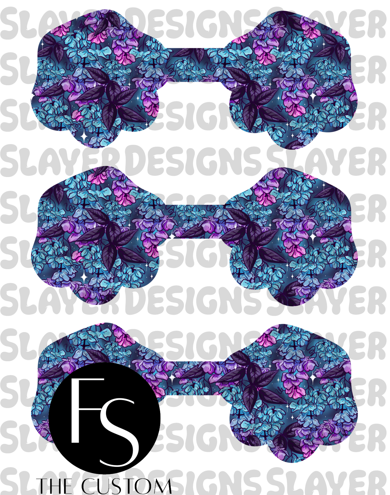 PAWCHAIN015 - Cut and Sew Keychains FABRICSLAYER - Preorder