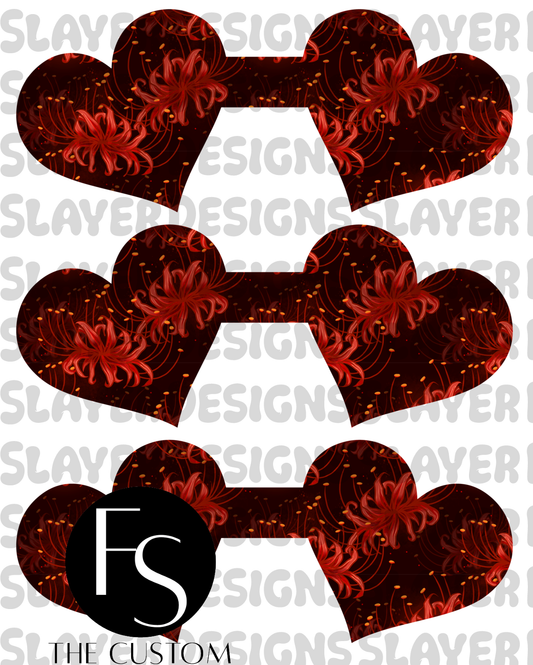 HEARTCHAIN015 - Cut and Sew Keychains FABRICSLAYER - Preorder