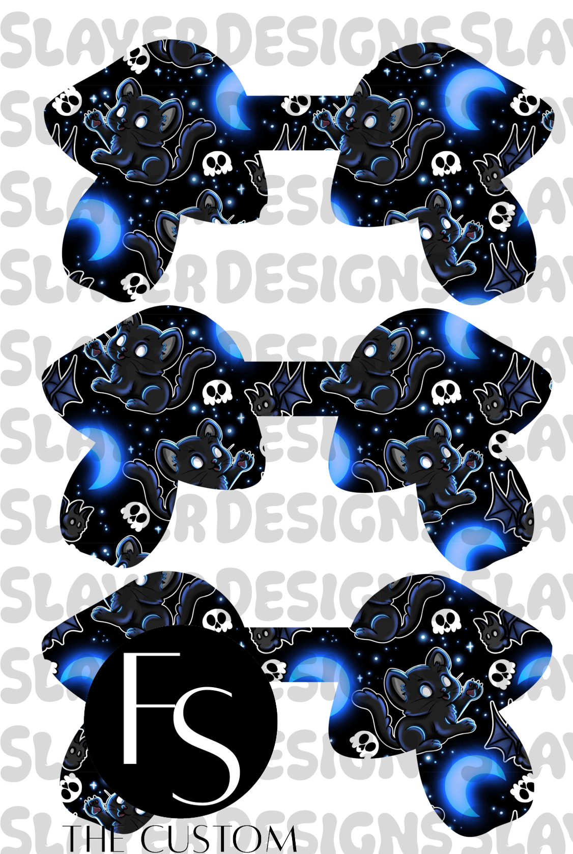 SHROOMCHAIN019 - Cut and Sew Keychains FABRICSLAYER - Preorder