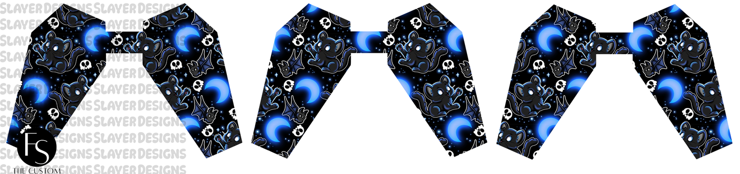 COFFINCHAIN028 - Cut and Sew Keychains FABRICSLAYER - Preorder