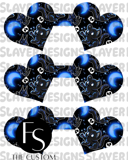 HEARTCHAIN016 - Cut and Sew Keychains FABRICSLAYER - Preorder