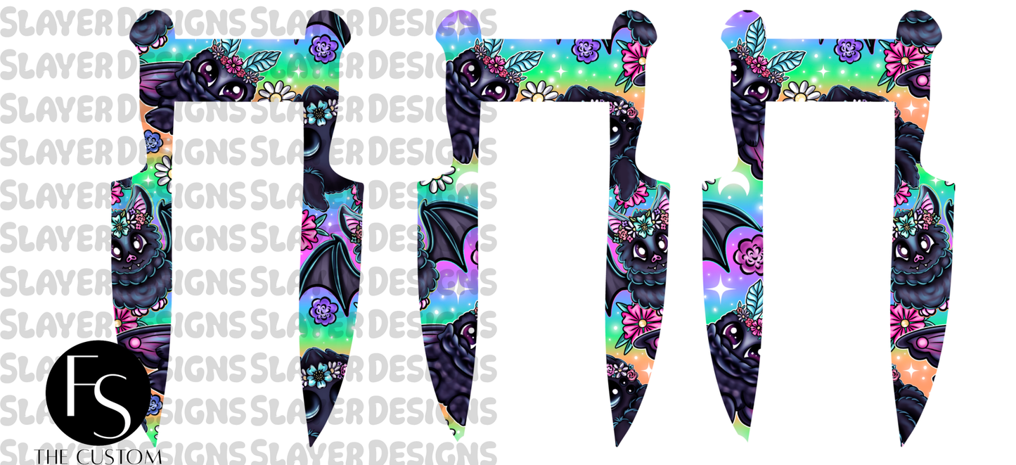 KNIFECHAIN015 - Cut and Sew Keychains FABRICSLAYER - Preorder