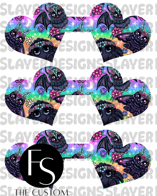 HEARTCHAIN017 - Cut and Sew Keychains FABRICSLAYER - Preorder