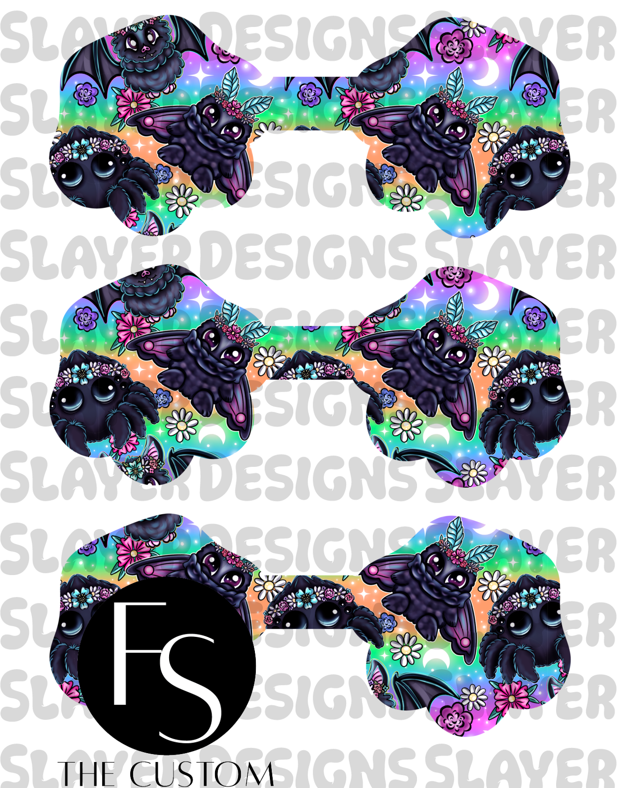 PAWCHAIN020 - Cut and Sew Keychains FABRICSLAYER - Preorder
