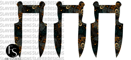 KNIFECHAIN016 - Cut and Sew Keychains FABRICSLAYER - Preorder