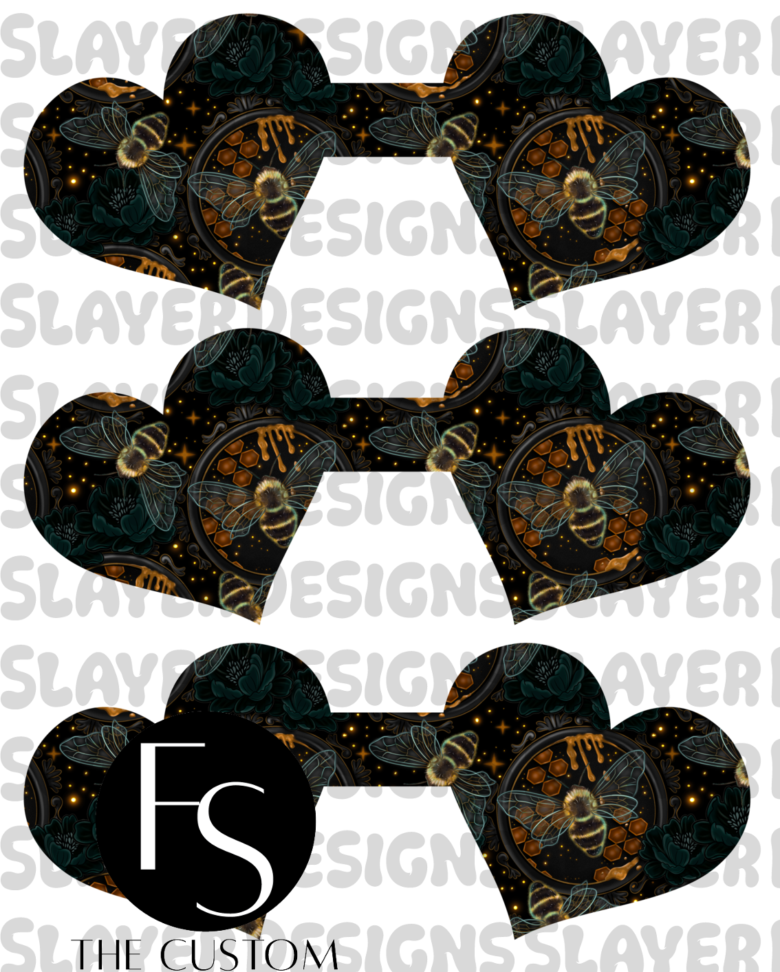 HEARTCHAIN018 - Cut and Sew Keychains FABRICSLAYER - Preorder