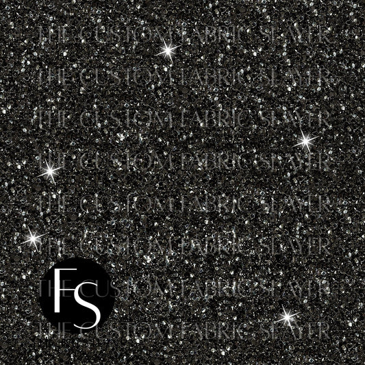 Black Glitter