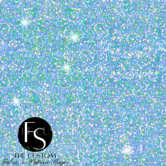 Mermaid Blue Glitter
