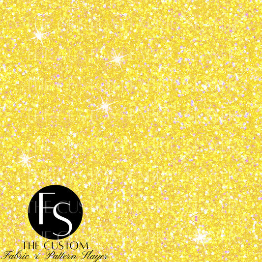 Mermaid Yellow Glitter