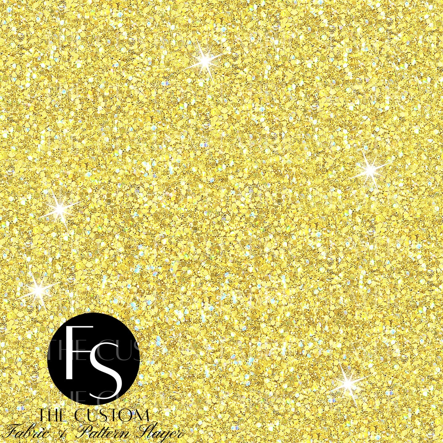 Hello Yellow Glitter