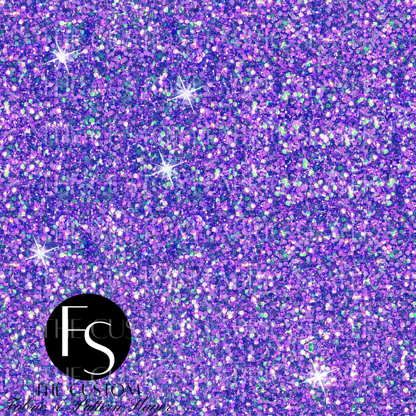 Mermaid Purple Glitter