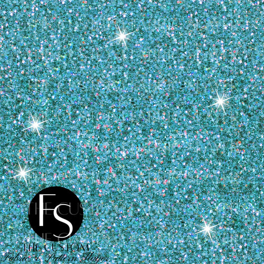 Celestial Turquoise Glitter