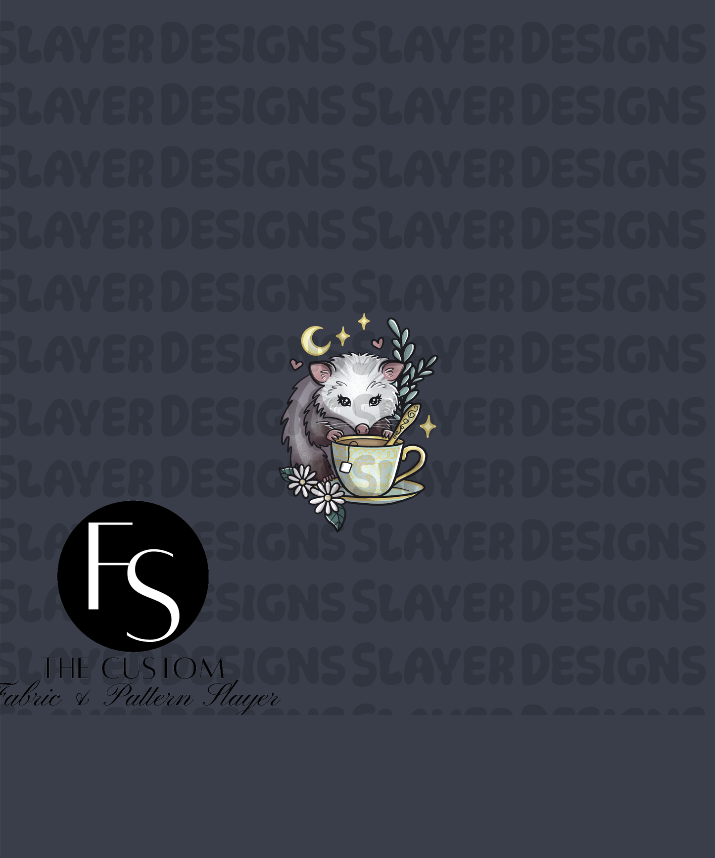 PO130 - PERIWINKLE&ONYX Panel