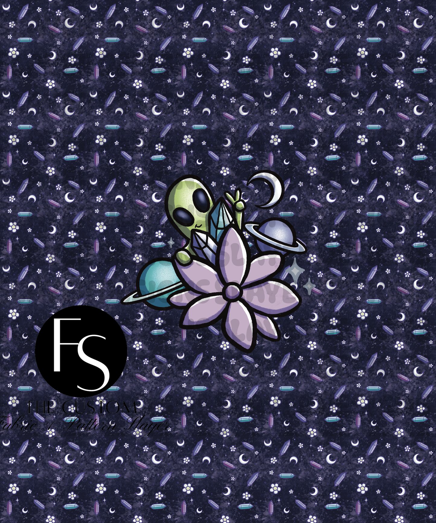 PO161 - PERIWINKLE&ONYX Panel