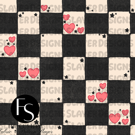 Otter Checkers A - LYSSDOODLES