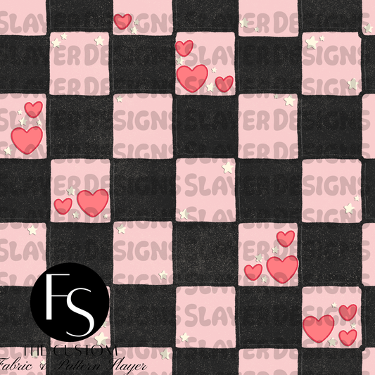 Otter Checkers B - LYSSDOODLES