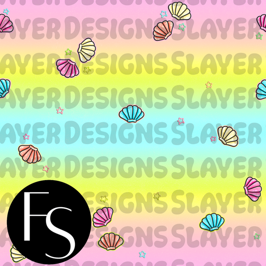 Whales Shell Coordinate D  - LYSSDOODLES