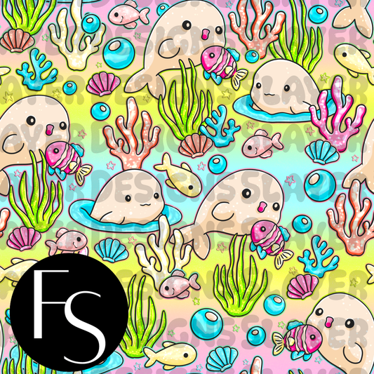 Whales  D  - LYSSDOODLES