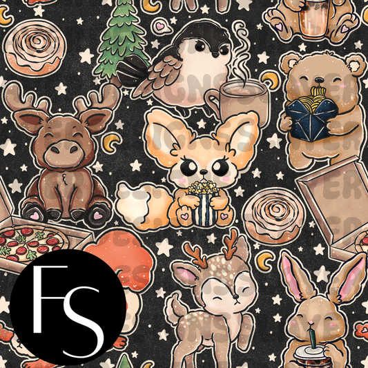 Animal Foodies - LYSSDOODLES