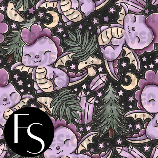 Cottagecore Dragons A - LYSSDOODLES