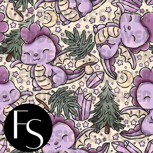 Cottagecore Dragons B - LYSSDOODLES